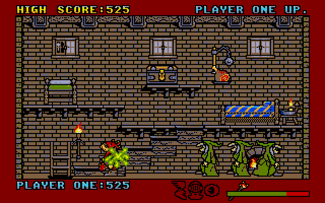 Black Lamp screenshot 3 for Amiga